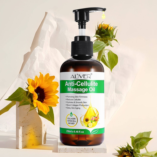 Aceite Anti Celulitis Aliver 250 Ml 20+ Hipoalergénico Momento De Aplicación Día/noche Tipo De Piel Mixta