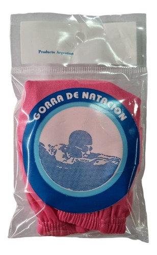 Gorro Natacion Pileta Lycra Adultos Gorra Dolphin Colores Color Rosa Tamaño Unico
