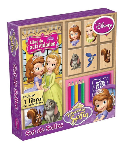 Juego Set De Sellos Princesa Sofía Novelty.