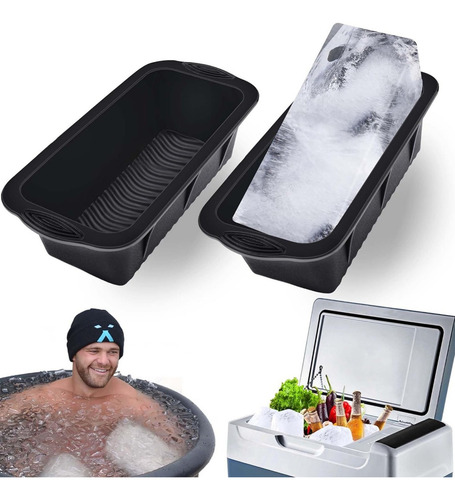 Bandejas De Silicona Para Cubitos De Hielo, Moldes De Cocina