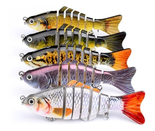 Señuelo Similar Mojarra 10 Cm 15 Gramos (combo X 4 Unidades)