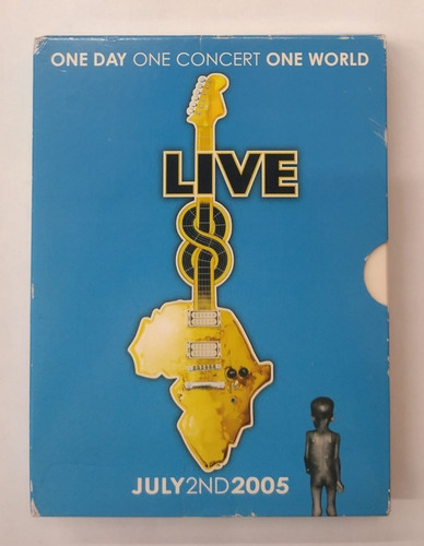 Dvd Box Live July 2005 One Day One Concert One World