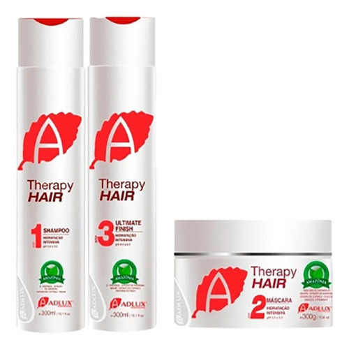 Kit Therapy Hair Adlux Shampoo E Mascara Original Manutenção Cor De Cabelo Os Tipos De Cabelo Fragrância Do Tratamento Aroma Agradável/perfumado
