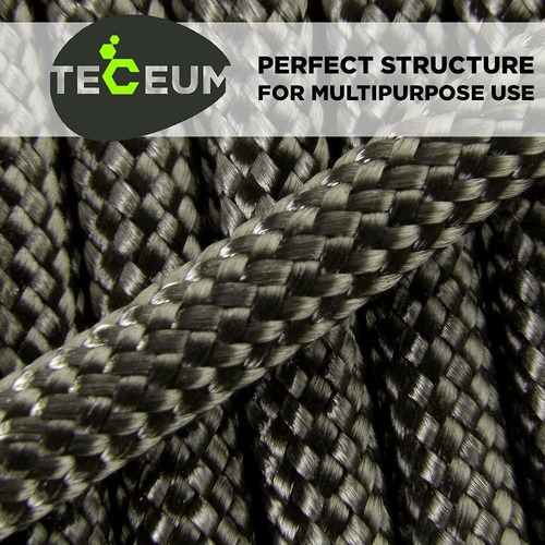 Cordón Paracord Teceum, Nylon Táctico Para Supervivencia