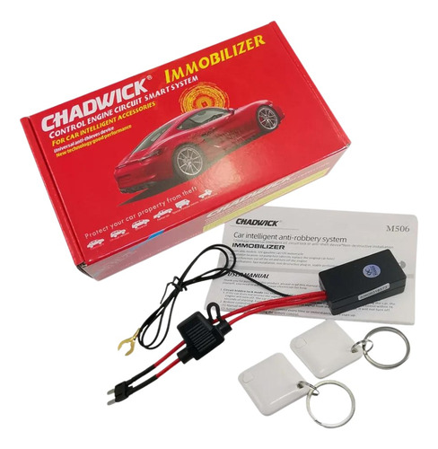 Inmobilizador Con Tarjeta/sensor De Proximidad - Caja Roja