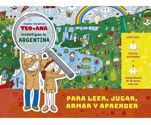 Teo Y Ana Investigan La Argentina (edicion Con Rompecabezas)