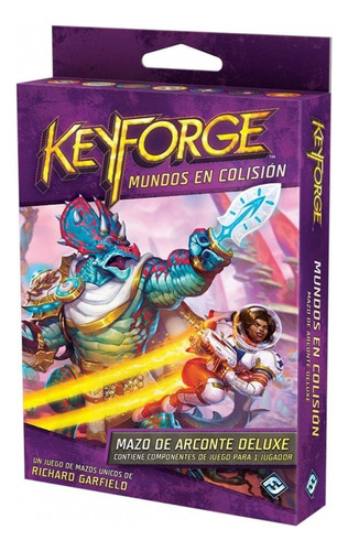 Fantasy Flight Games Kf06es Keyforge Mundos En Colision Mazo