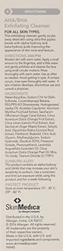 Imagen 3 de 9 de Limpiador Exfoliante Skinmedica Aha/bha, 6 Onzas