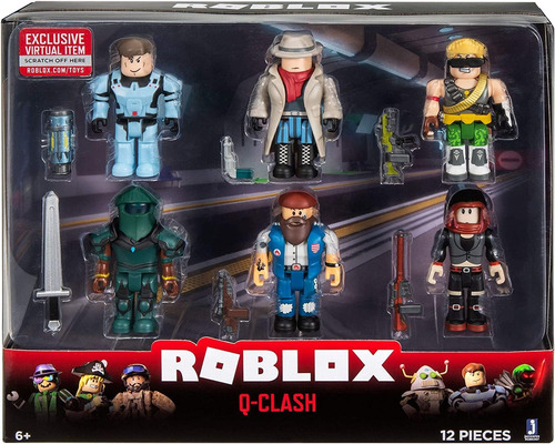 Roblox Action Collection: El Paquete De Seis Figuras Q -clas
