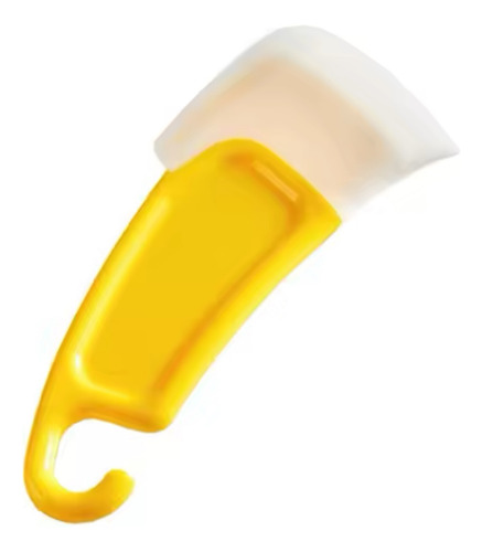 Set De 3pz Espatula De Silicon Raspador Para Cocina Amarillo