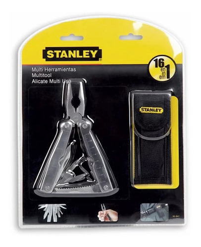 Pinza Alicate Multiherramienta Stanley 16 Funciones 92841