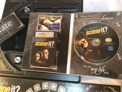 Juego De Mesa Scene It Crepúsculo En Ingles/ Incompleto (Usado)