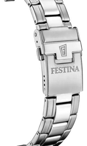 Reloj Festina F20694.1 Cronografo Hombre Plateado Fecha Plateado Plateado Plateado