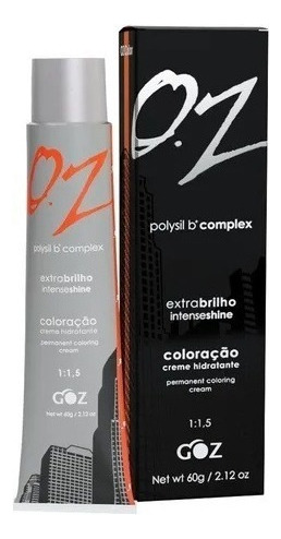  Oz Color 60gr - Goz Cosmeticos - Goz Coloração Tom 7.4 Louro Médio Acobreado