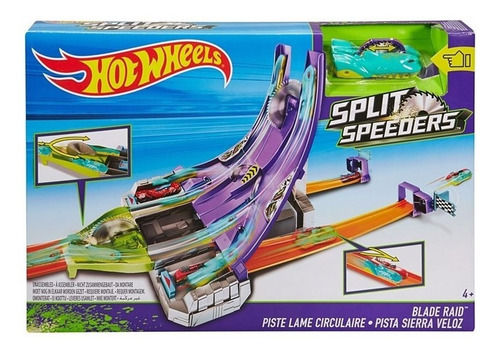 Hot Wheels Pista Split Speeder Dlx Track Carros Juego