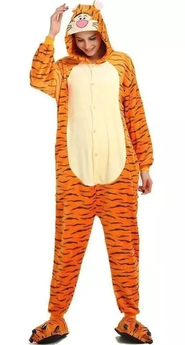 Reina demasiado Humano Pijama Entero De Tigre | MercadoLibre 📦