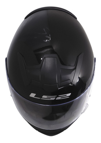 Imagen 5 de 8 de Casco Moto Integral Ff 352 Rookie Negro Brillante Ls2 Ece 22