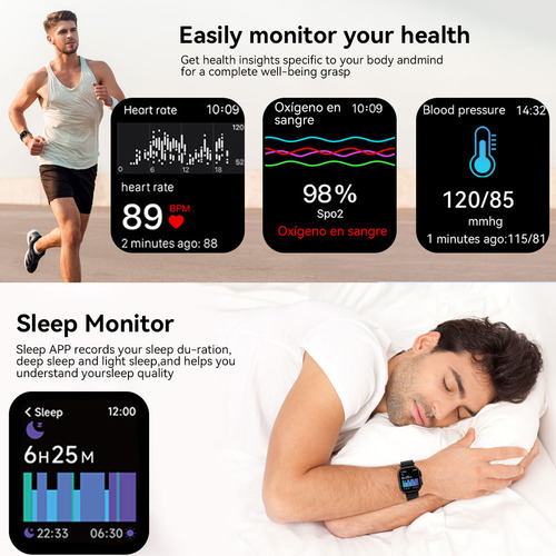 Smartwatch Genérica Reloj Inteligente T800 Ultra 1.99'' Con Correa De Silicona Color Negro