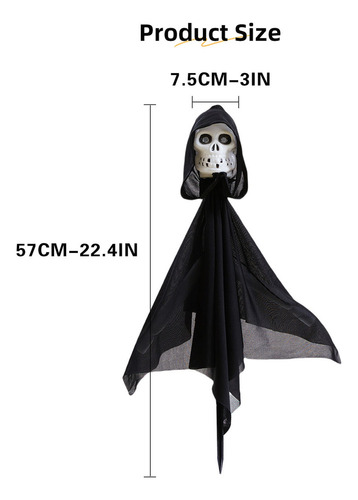 Nuevo Lámpara Decorativa De Cabeza De Esqueleto For