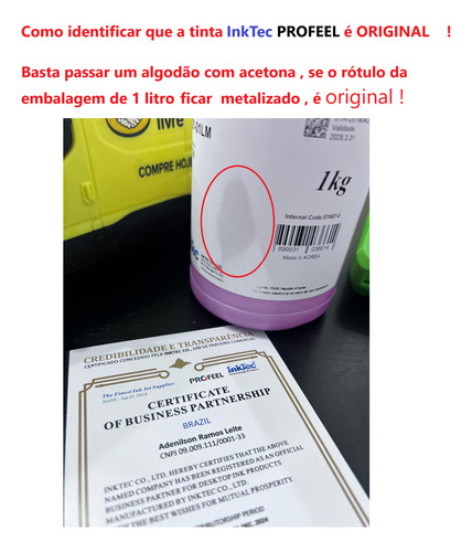 4 Litros Tinta Pigmentada Maxify Gx6010 Gx7010 C5000