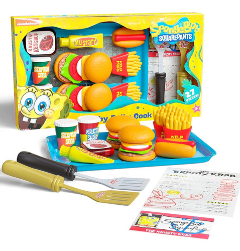 Juego De Cocina Para Niños Lollipop Spongebob - Comida Inter