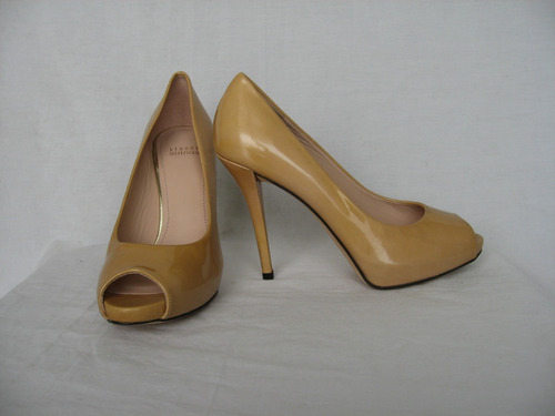 Zapatos Stuart Weitzman, N° 38 1/2 Cuero Charol, 