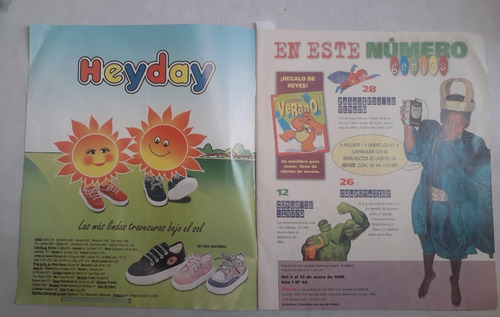 Revista Antigua * Genios * N° 45 Con Recortes (Usado)