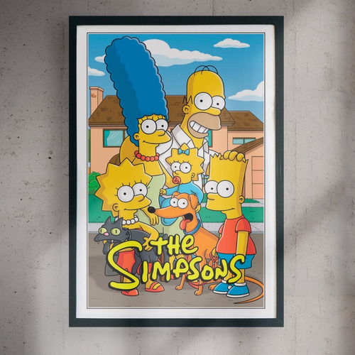 Cuadro 60x40 Series - Simpsons Familia - Poster