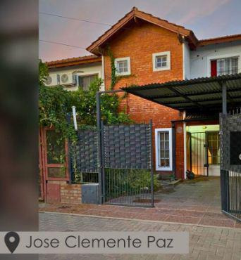 Departamento En Duplex  Jose Clemente Paz 4 Ambientes Con Cochera Patio Y Parrilla Seguridad