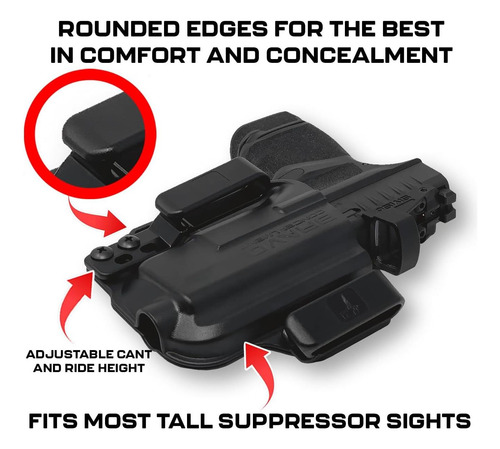 Funda Para Sig Sauer P365 X -macro Holla Iwb Para Ajuste A