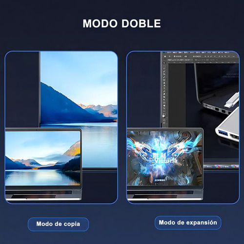 Adaptador Tipo C A Hdmi 4k Convertidor Hub Usb 3.0