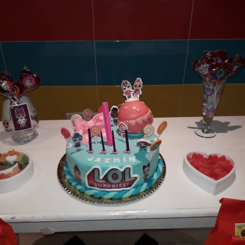 Torta Lol Todos Los Adornos Son Comestibles