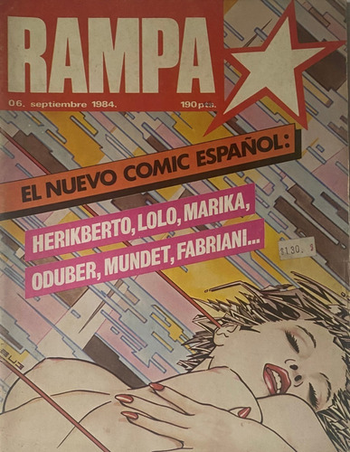 Rampa,  Nº 6, El Nuevo Comic Español 1984,  Ex06