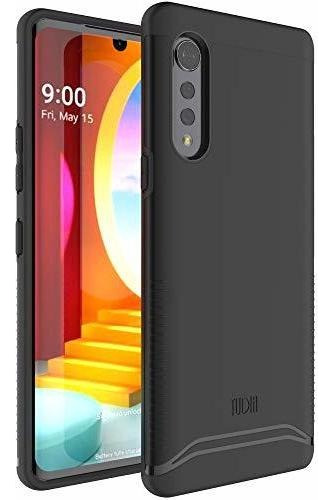 Funda Para LG Velvet 5g Y 5g Uw Bumper Anti Golpes Negro