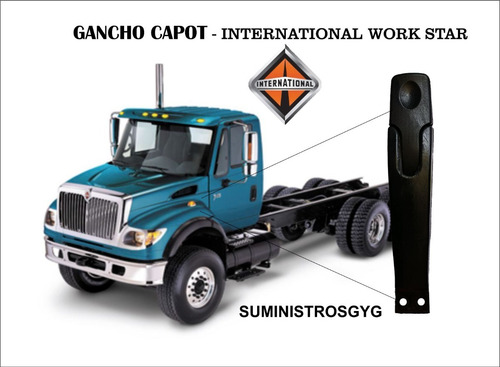 Imagen 2 de 2 de Gancho Conjunto International Workstar 7600
