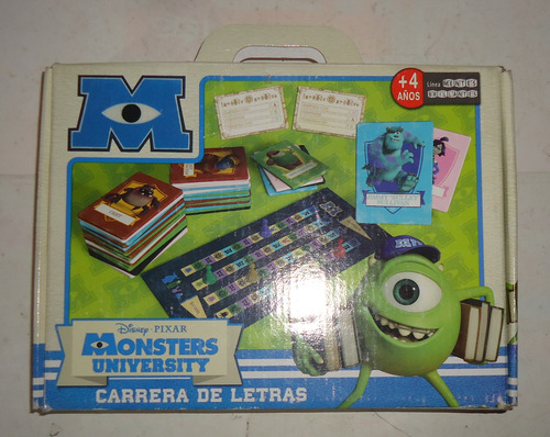 Juego De Mesa Carrera De Letras Disney Monsters Inc Completo (Usado)