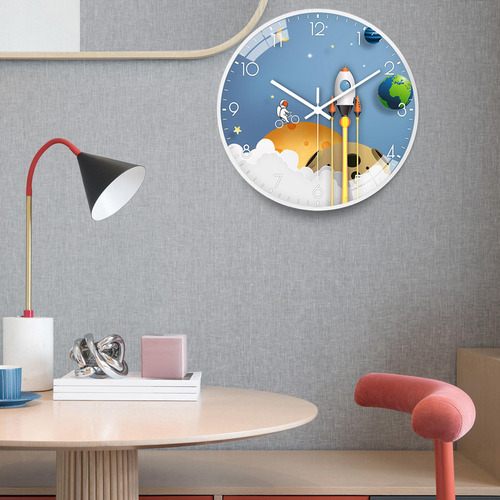 Reloj De Pared De, Relojes De Cocina Silenciosos Estilo C