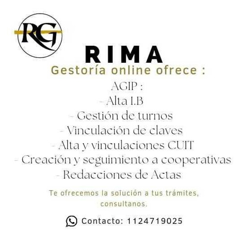 Imagen 3 de 3 de Gestoría Online Rima