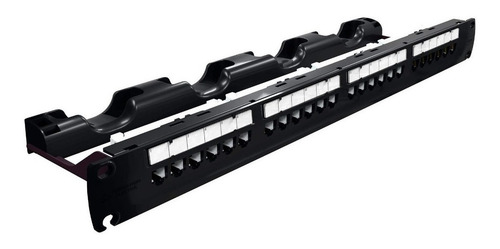 Patch Panel Cat5e Multilan Furukawa 24 Portas Modular Rj45