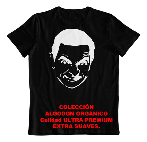 Polera - Dtf - Algodon Organico - Mr Bean