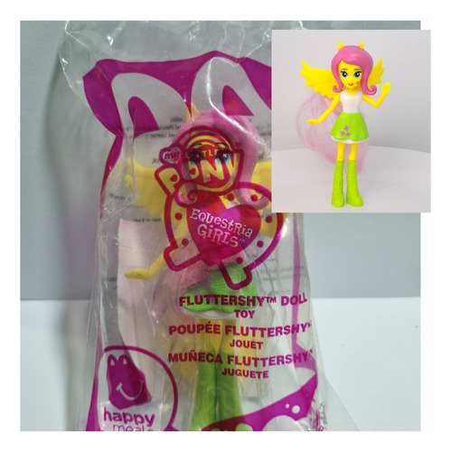 Juguete Mcdonald's My Little Pony Fluttershy Año 2015 (Usado)