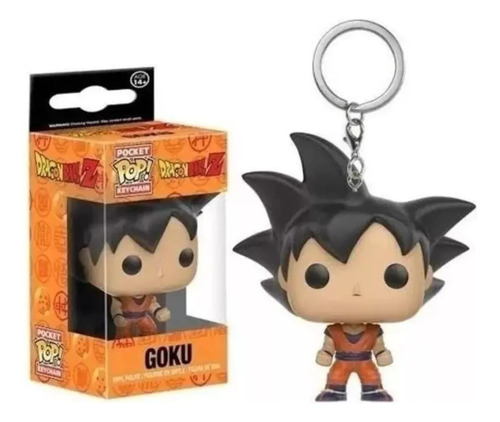 Funko Pop Goku Azul Dragon Ball Llavero (con Caja )
