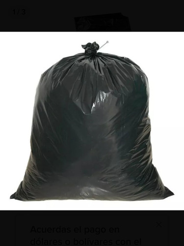 Bolsas Para Basura De 40 Kilos O 200 Litros Negra