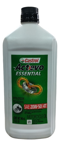 Aceite Castrol Actevo Mineral 4t 20w50 