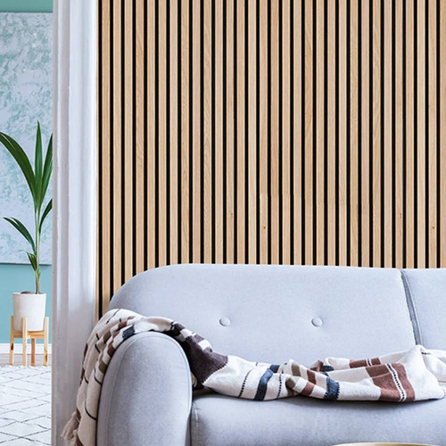 Wpc Wall Panel Por Caja De 14 Unds Color Roble _ Decorplas
