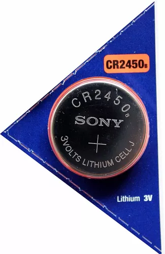 Pila botón litio CR2450 3V SONY