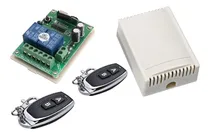 Comprar Modulo Receptor Y 2 Control Remoto 2 Canales Rf 433mhz 12v 