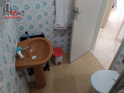 Imagem 14 de 17 de Apartamento 1 Dorm, Predio Frente Praia, Apto Com Vista Ampla Da Praia - Rc172