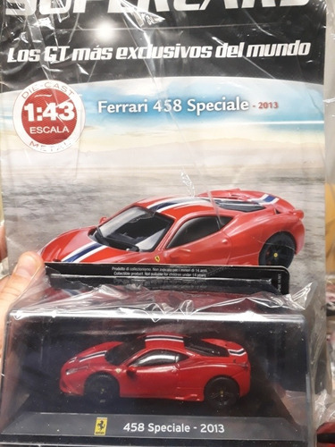 Coleccion Supercars. Ferrari 458 Speciale 2013. Nuevo