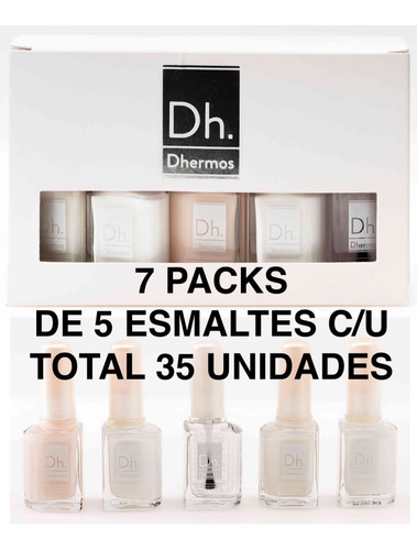 Pack Francesitas Dhermos X 5. Via Lactea Blanco French Y Mas